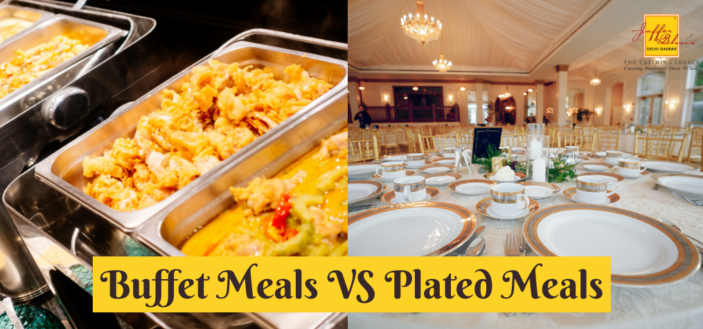 A Guide for Deciding Between Buffet and Plated Meals