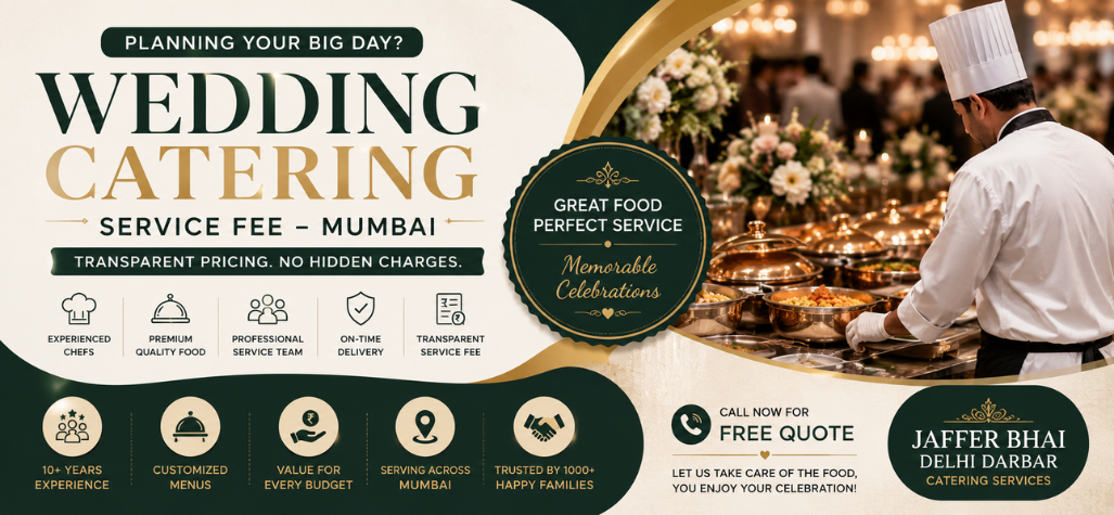 Wedding Catering Service Fee