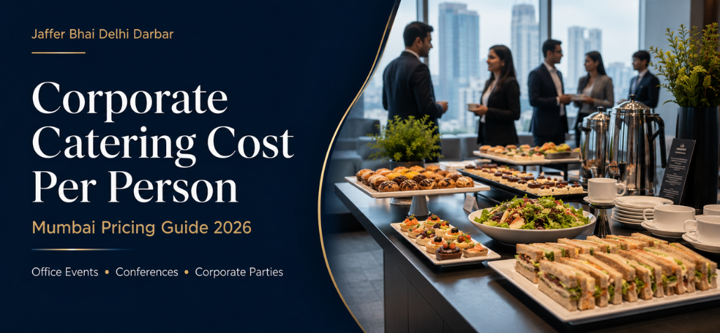 Corporate catering cost per person in Mumbai